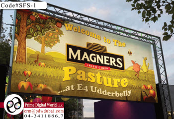 Flex Face Signage, advertising banners, Dubai, UAE